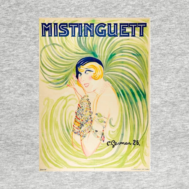 Mistinguett by WAITE-SMITH VINTAGE ART